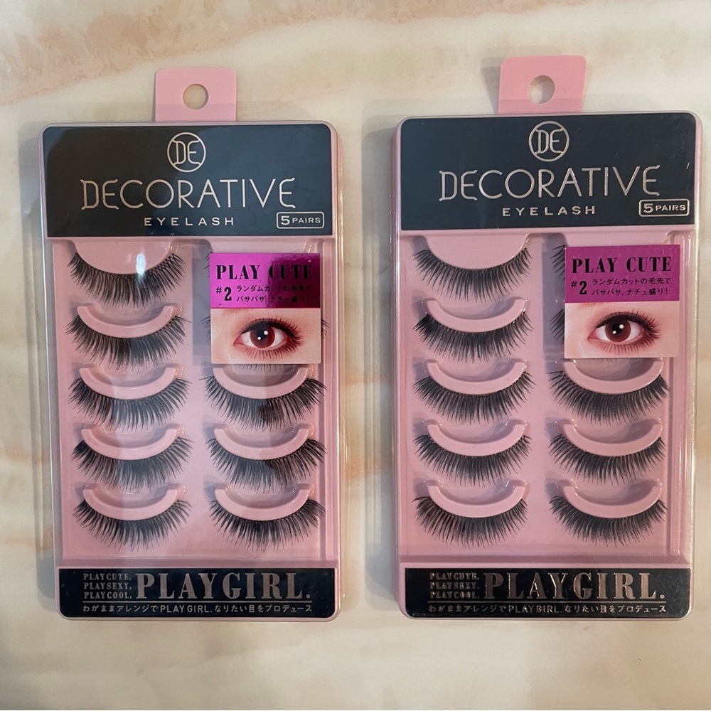 Japanese Eye Lashes Decorative bundle 10 pair